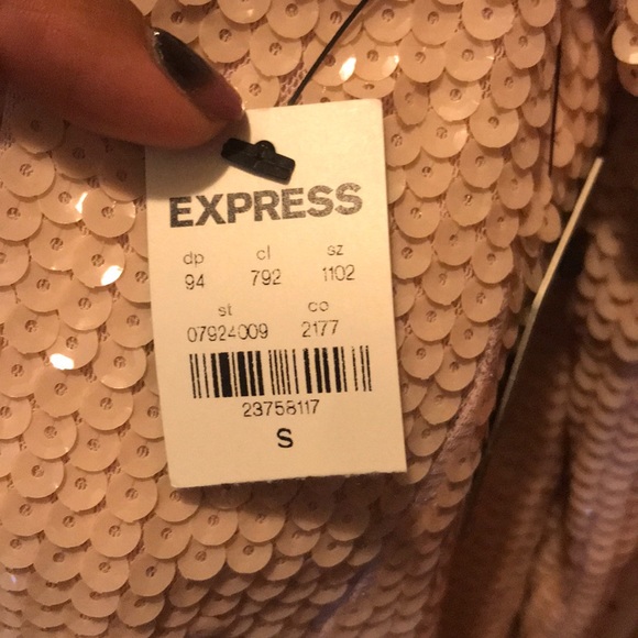 NWT Sequin Cami Slip Dress - Picture 6 of 6